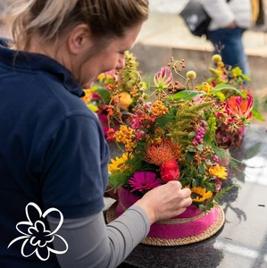 Bloembind(st)er tuincentrum