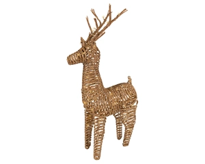 LED rendier wicker flashing 104cm