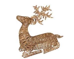 LED rendier wicker flashing 88cm
