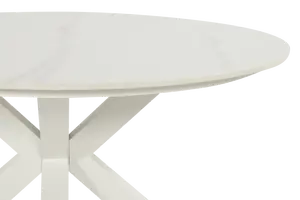 Xander tuintafel Ø120 cm Royal White - afbeelding 2